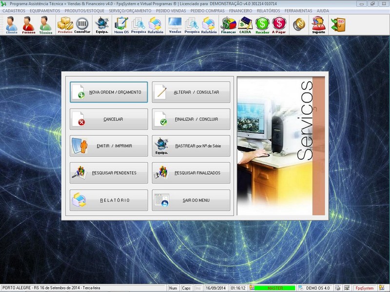 Programa OS Assistencia Tcnica v4.0 - FpqSystem
