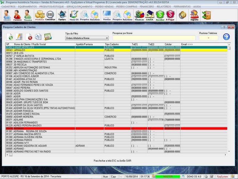 Programa OS Assistencia Técnica v4.0 - FpqSystem