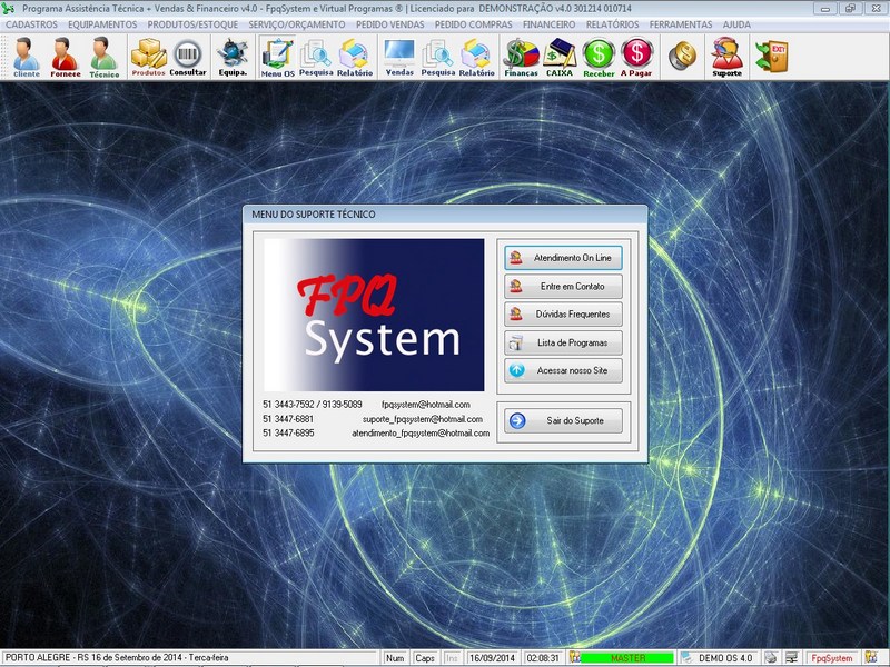 Programa OS Assistencia Tcnica v4.0 - FpqSystem