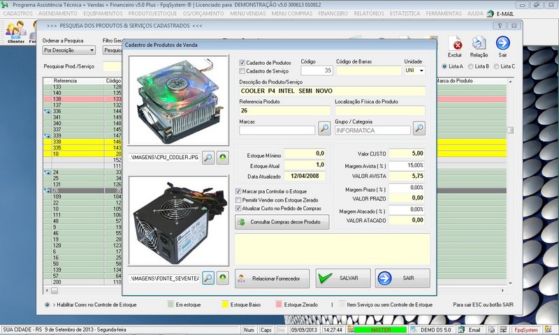 Programa OS Assistncia Tcnica 5.0 Plus