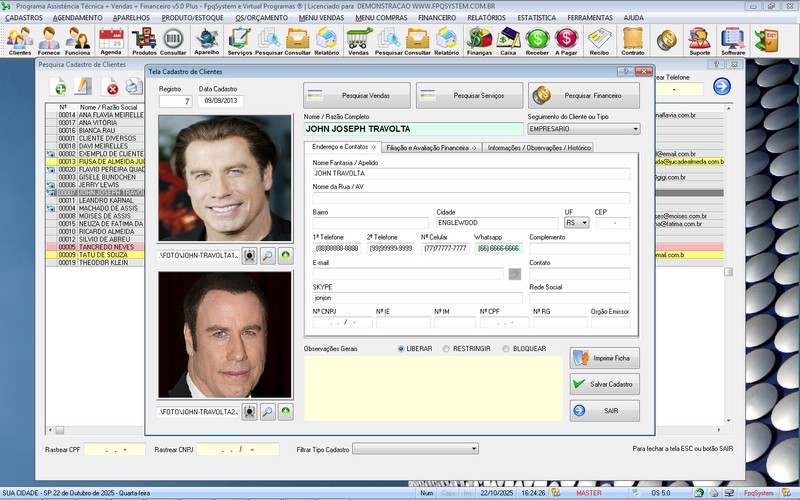 Programa OS Assistncia Tcnica 5.0 Plus