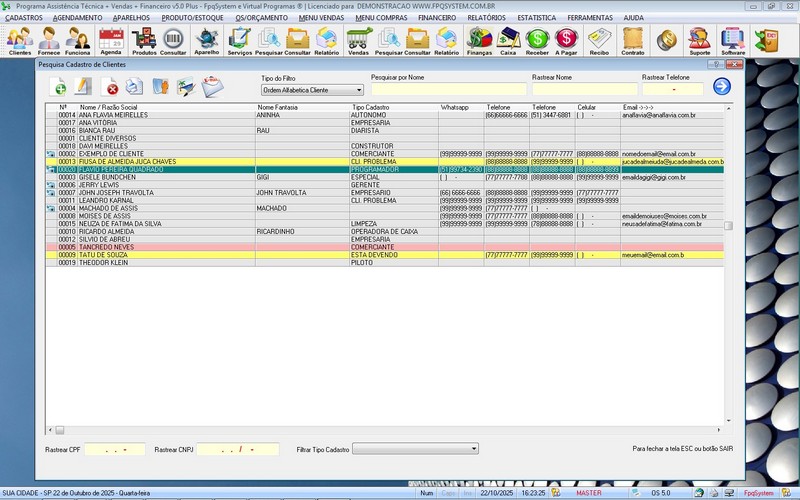Programa OS Assistncia Tcnica 5.0 Plus