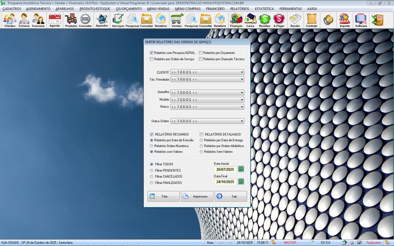 Programa OS Assistncia Tcnica 5.0 Plus
