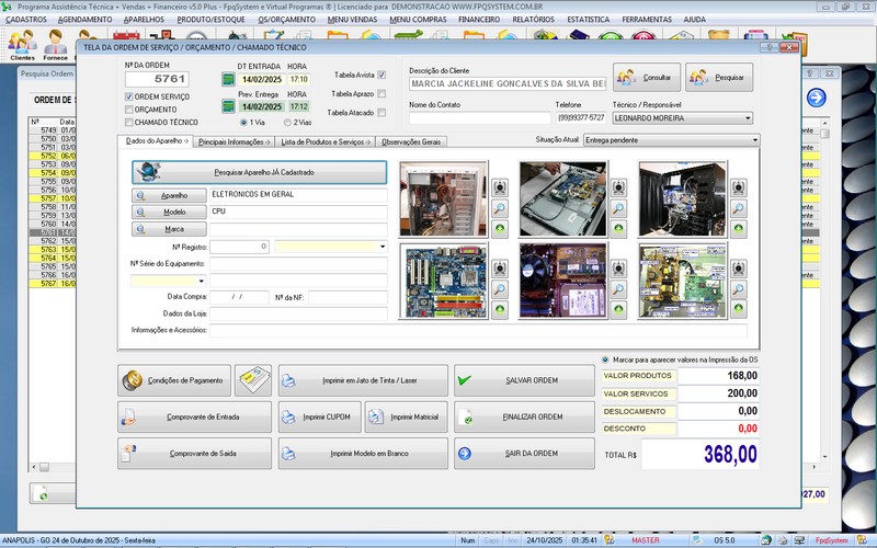 Programa OS Assistncia Tcnica 5.0 Plus