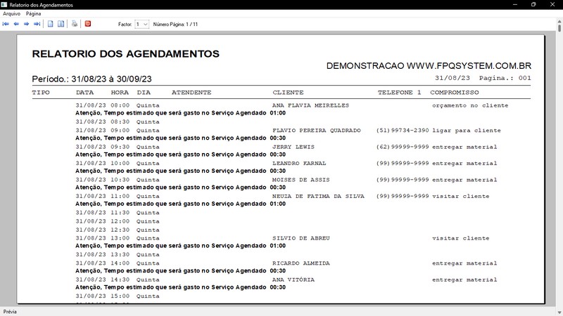 Imagem do Programa Serralheria, Agendamento e Financeiro 6.3 Plus