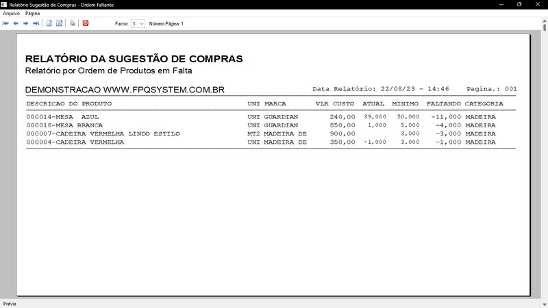 Imagens do Programa Marcenaria v6.9 Plus