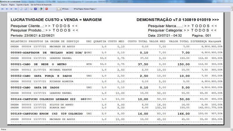 Programa OS Assistência Técnica 7.0 Plus