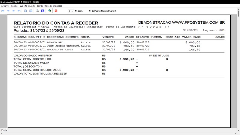 Imagens do Programa Marcenaria v7.9 Plus