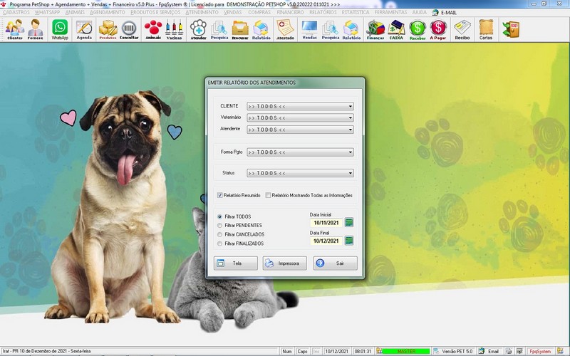 Programa PetShop 5.0 Plus WhatsApp