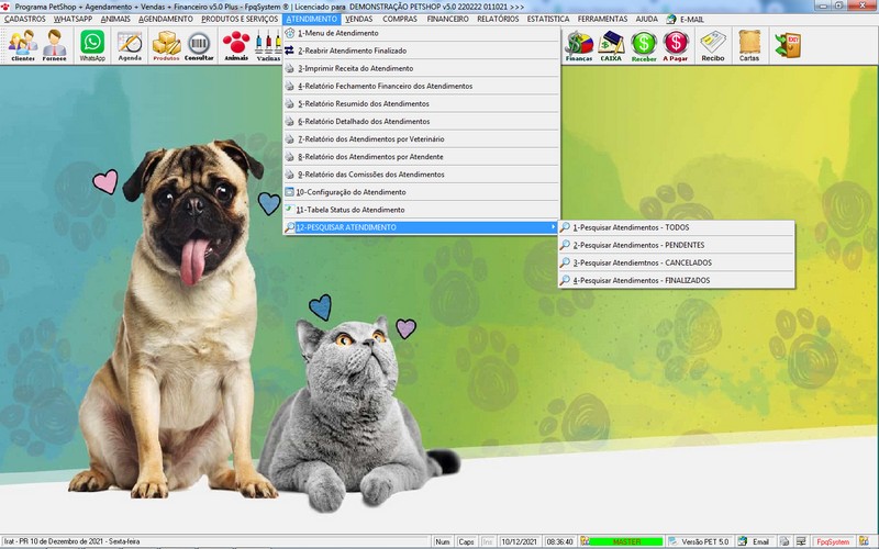 Programa PetShop 5.0 Plus WhatsApp