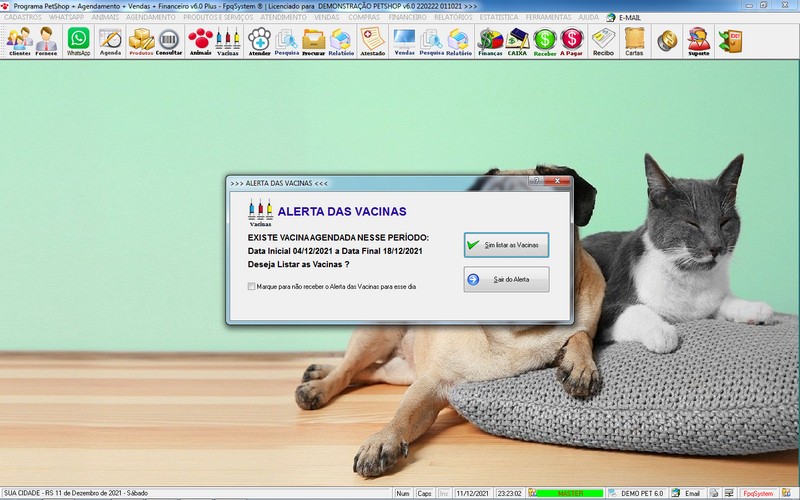 Programa PetShop 6.0 Plus WhatsApp