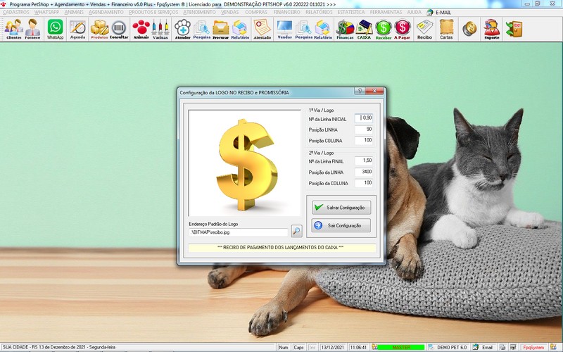 Programa PetShop 6.0 Plus WhatsApp
