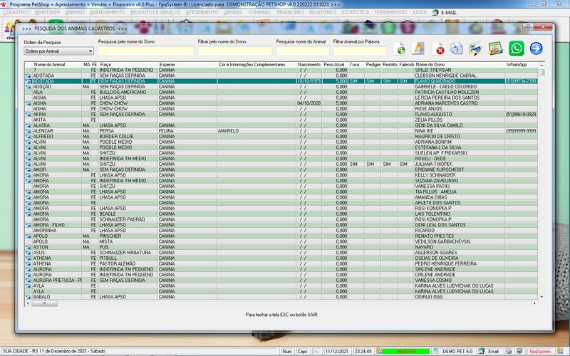 Programa PetShop 6.0 Plus WhatsApp