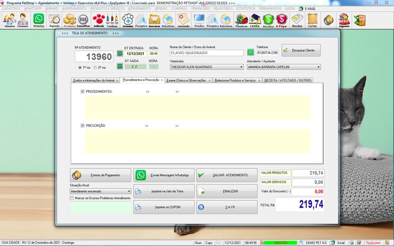 Programa PetShop 6.0 Plus WhatsApp