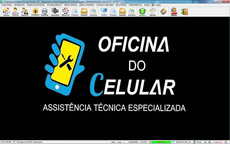 Programa OS Assistência Técnica para Celular 3.0 Plus