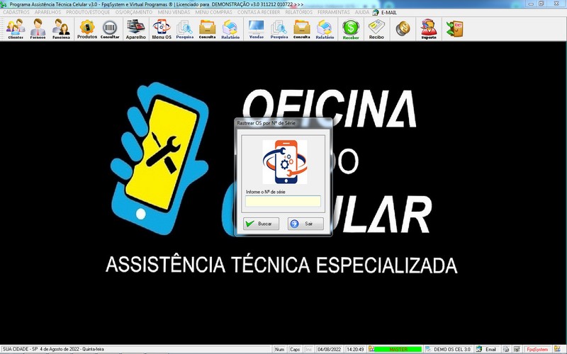 Programa OS Assistência Técnica para Celular 3.0 Plus