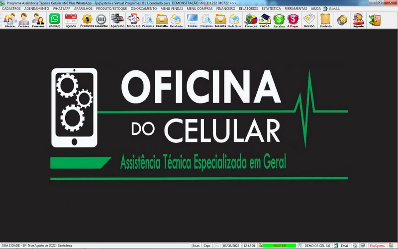 Programa OS Assistncia Tcnica para Celular 6.0 Plus