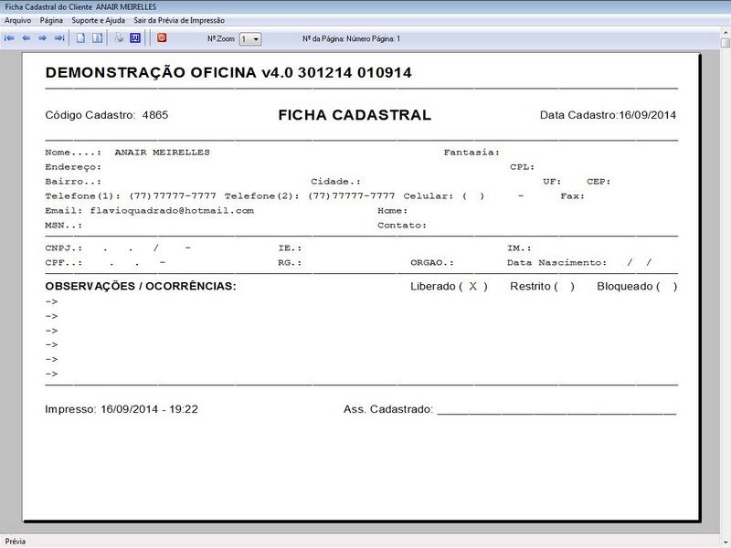 Programa OS Oficina Mecanica com Ordem de Servio e Financeiro v4.0