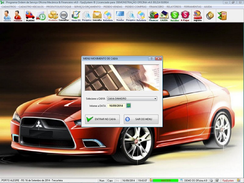 Programa OS Oficina Mecanica com Ordem de Servio e Financeiro v4.0