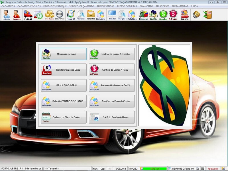 Programa OS Oficina Mecanica com Ordem de Servio e Financeiro v4.0