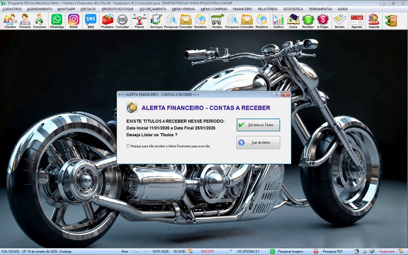 Gráfico de desempenho Gráfico de desempenho