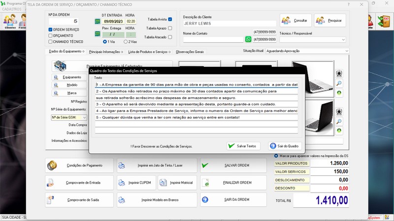 Programa OS Segurana Eletrnica  6.0 Plus