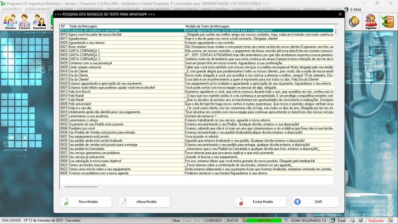 Programa OS Segurana Eletrnica  7.0 Plus