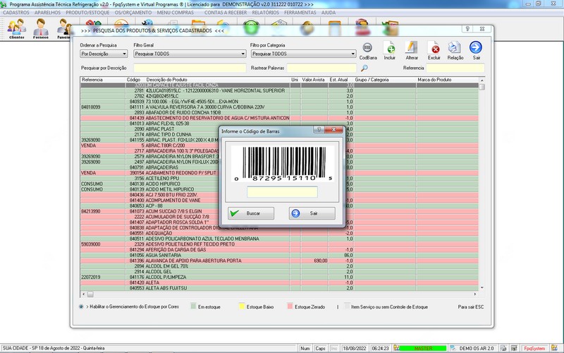 Programa OS Assistncia Tcnica para Refrigerao 2.0 Plus