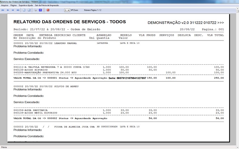 Programa OS Assistência Técnica para Refrigeração 2.0 Plus