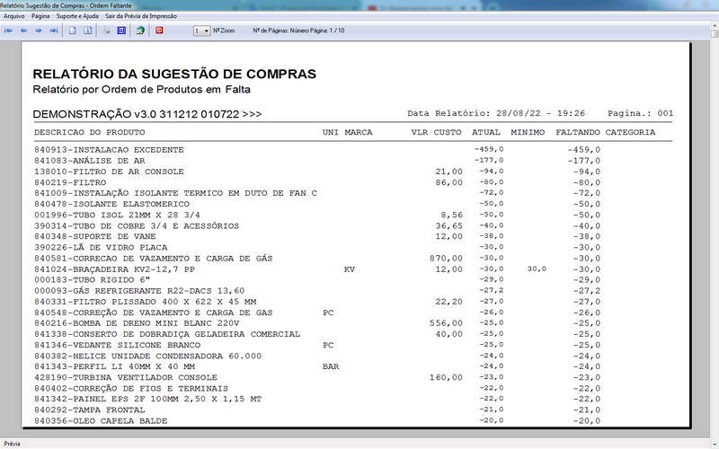 Programa OS Assistência Técnica para Refrigeração 3.0 Plus