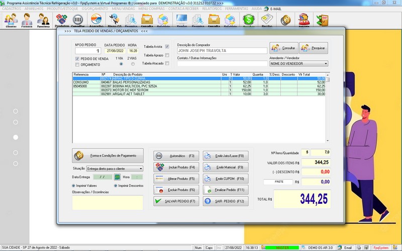 Programa OS Assistência Técnica para Refrigeração 3.0 Plus