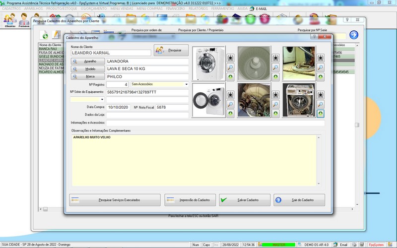 Programa OS Assistência Técnica para Refrigeração 4.0 Plus