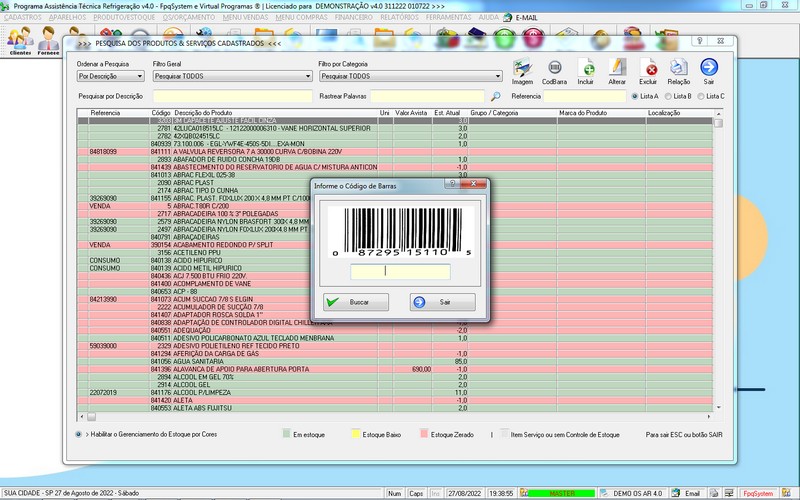 Programa OS Assistência Técnica para Refrigeração 4.0 Plus