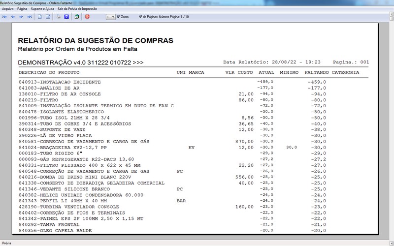 Programa OS Assistência Técnica para Refrigeração 4.0 Plus