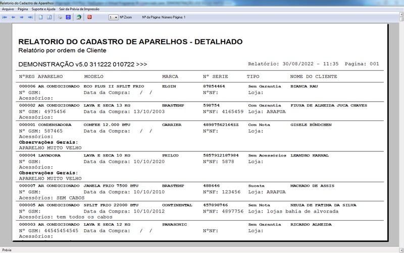 Programa OS Assistência Técnica para Refrigeração 5.0 Plus