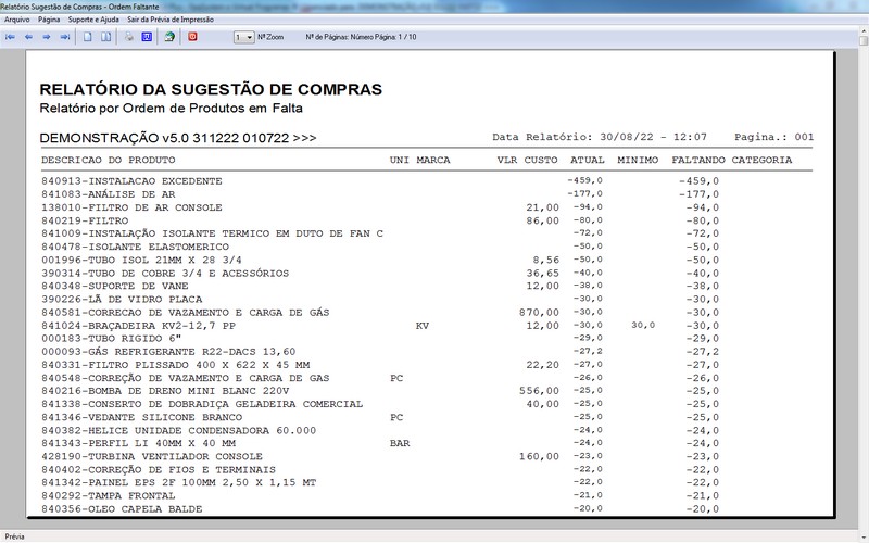 Programa OS Assistência Técnica para Refrigeração 5.0 Plus