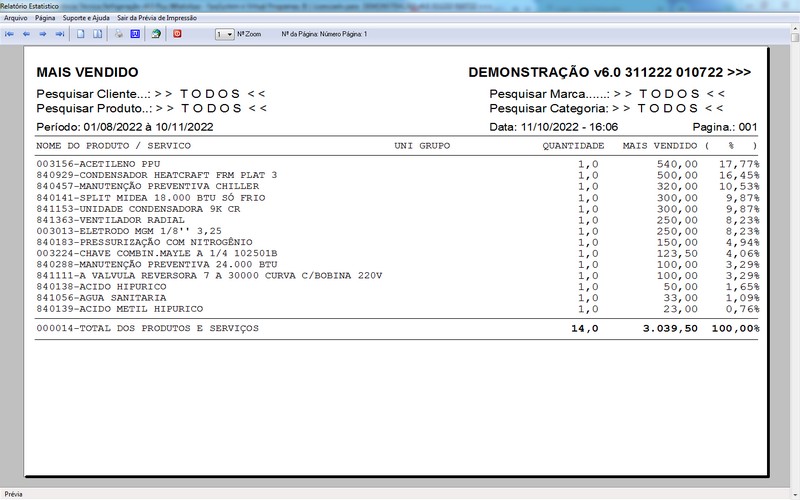 Programa OS Assistncia Tcnica para Refrigerao 6.0 Plus