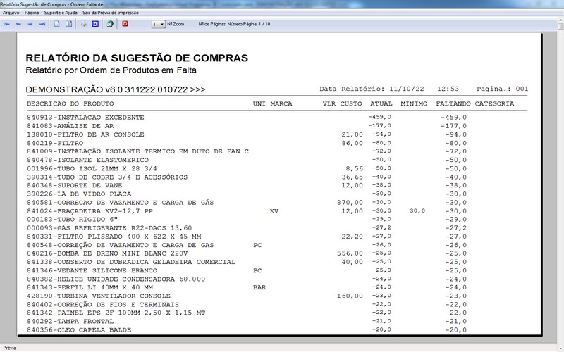 Programa OS Assistência Técnica para Refrigeração 6.0 Plus